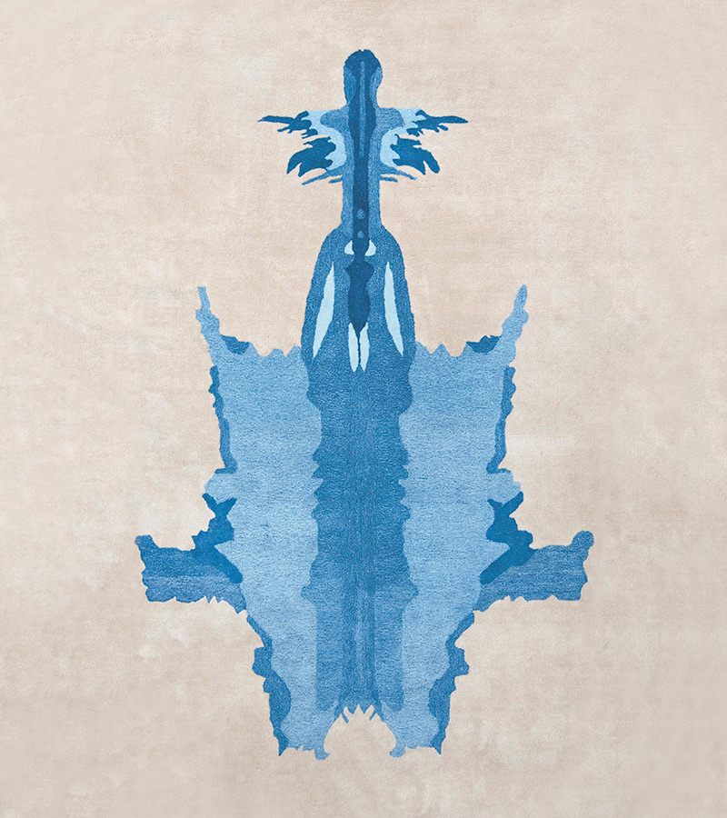 Rorschach rug