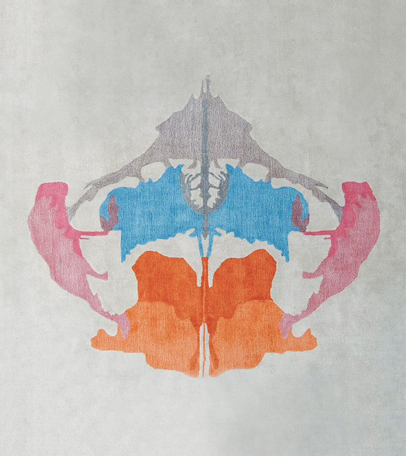 Rorschach rug
