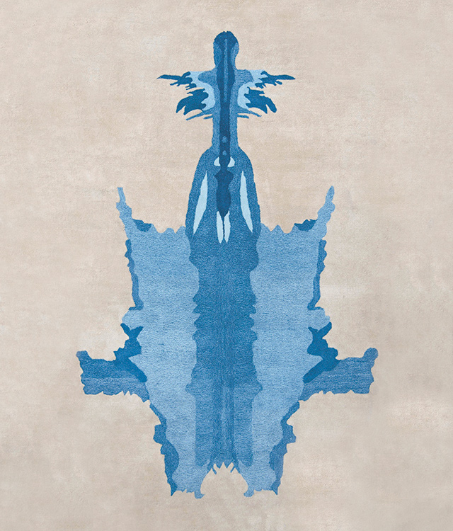 Rorschach rug