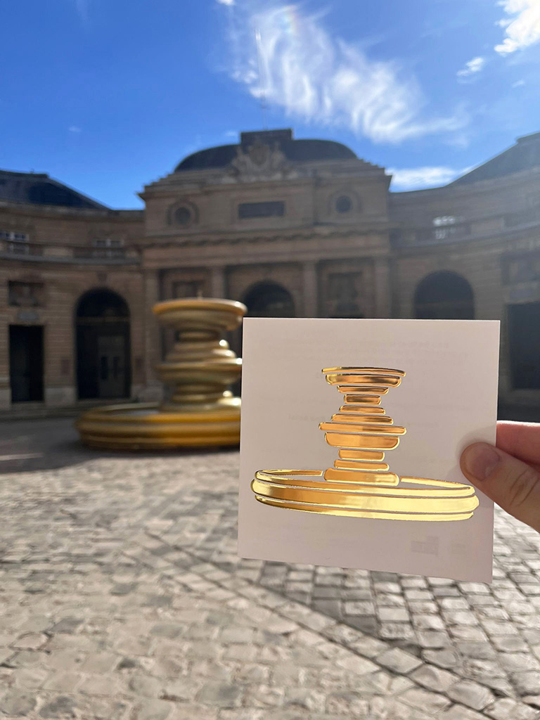 Fontaine à vœux Gonflable